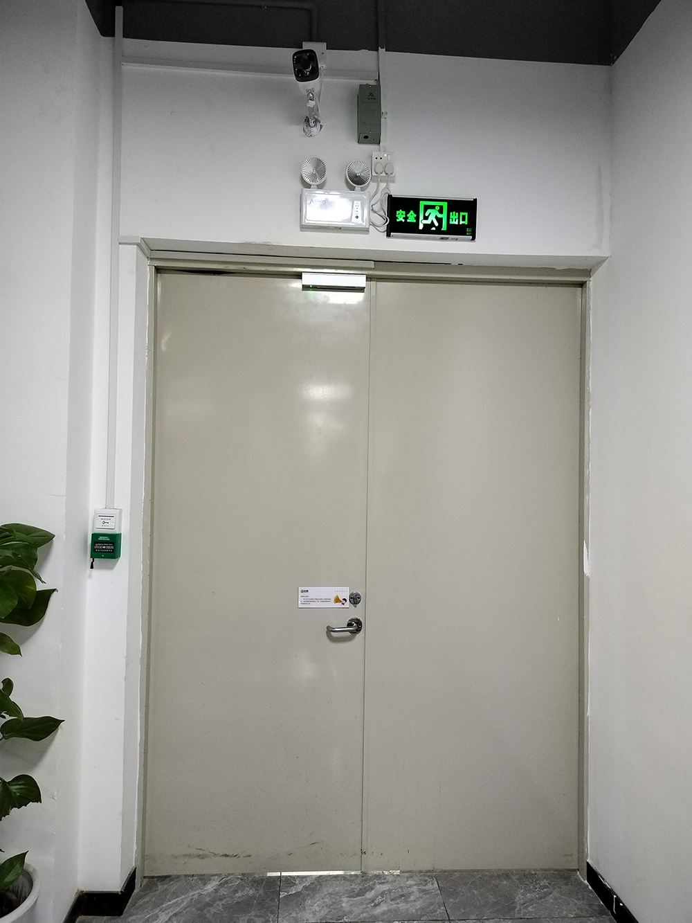 防火門(mén)門(mén)禁安裝